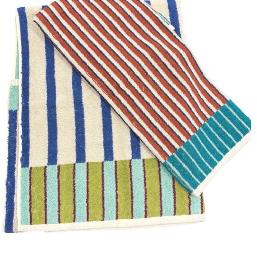 Missoni Home Striped Bath Towels - Blue, Red, Green
